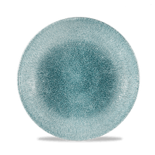 Load image into Gallery viewer, Churchill Raku Jade Green Evolve Coupe Bowl
