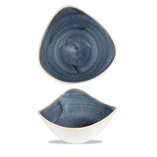 Load image into Gallery viewer, Churchill Stonecast Blueberry Lotus Bowl
