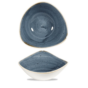 Churchill Stonecast Blueberry Lotus Bowl