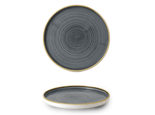 Load image into Gallery viewer, Churchill Stonecast Blueberry Chefs&#39; Walled Plate 21cm (12)
