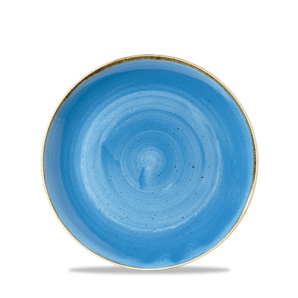 Churchill Stonecast Cornflower Blue Coupe Bowl