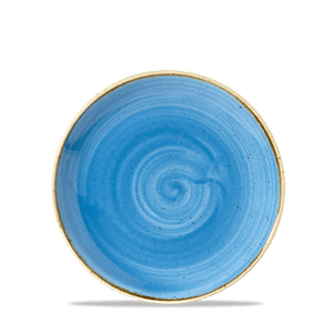 Churchill Stonecast Cornflower Blue Coupe Plate