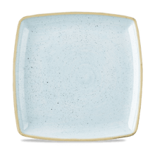 Load image into Gallery viewer, Churchill Stonecast Duck Egg Deep Square Plate 26.8x26.8cm (12)
