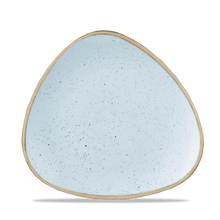 Load image into Gallery viewer, Churchill Stonecast Duck Egg Triangle Plate
