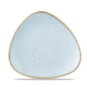 Churchill Stonecast Duck Egg Triangle Plate