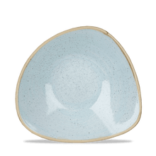Load image into Gallery viewer, Churchill Stonecast Duck Egg Triangle Bowl

