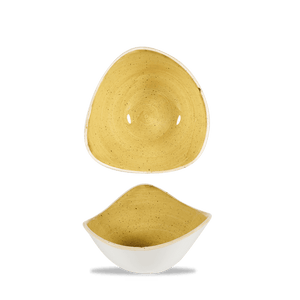 Churchill Stonecast Mustard Lotus Bowl 15.3cm (12)