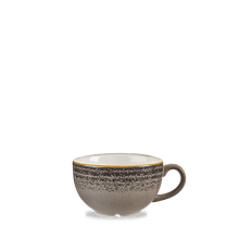 Load image into Gallery viewer, Churchill Studio Prints Charcoal Black Cappuccino Cup 22.7cl/8oz (12)
