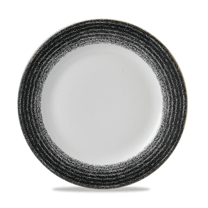Churchill Studio Prints Charcoal Black Coupe Plate