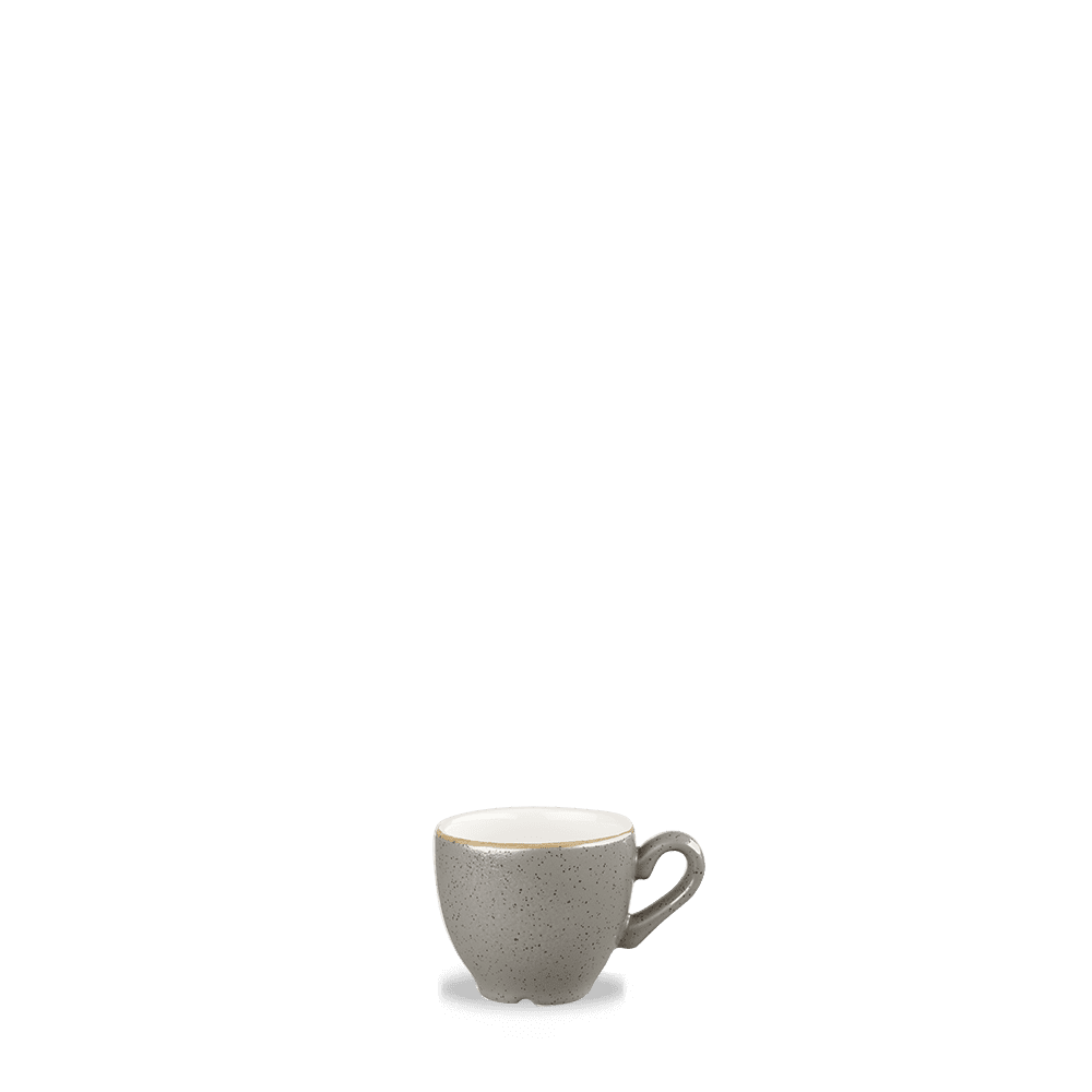 Churchill Stonecast Peppercorn Grey Espresso Cup 3.5oz (12)