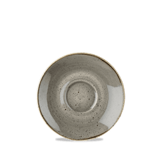 Load image into Gallery viewer, Churchill Stonecast Peppercorn Grey Cappuccino Saucer 15.6cm (12)
