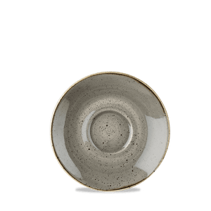 Churchill Stonecast Peppercorn Grey Cappuccino Saucer 15.6cm (12)
