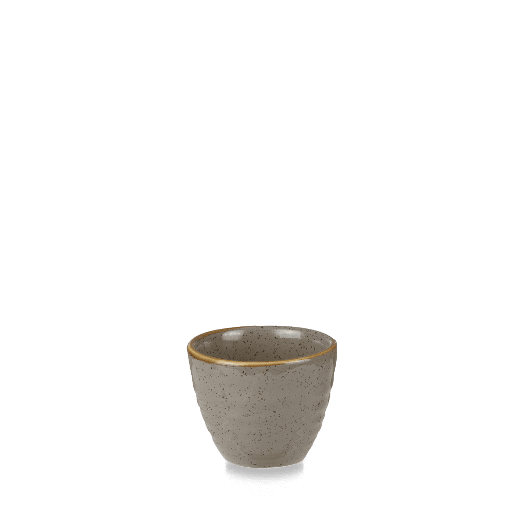 Churchill Stonecast Peppercorn Grey Dipper Pot 5.9x5cm/2oz (12)