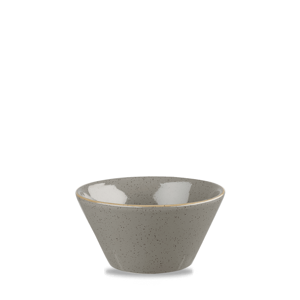 Churchill Stonecast Peppercorn Grey Zest Bowl 12.1x6.5cm (12)