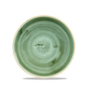 Churchill Stonecast Samphire Green Coupe Bowl