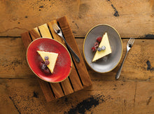 Load image into Gallery viewer, Churchill Stonecast Berry Red Coupe Plate
