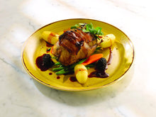 Load image into Gallery viewer, Churchill Stonecast Mustard Coupe Plate
