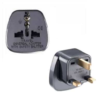 Travel Adapter - Universal 13A (pack of 10)