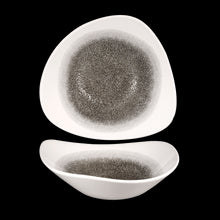 Load image into Gallery viewer, Churchill Raku Quartz Black Triangle Bowl 23.5cm/60cl (12)
