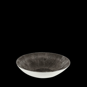 Churchill Stone Quartz Black Evolve Coupe Bowl