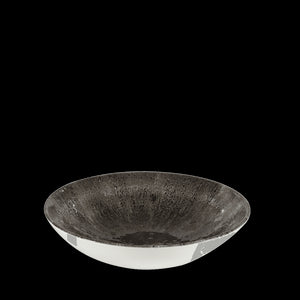 Churchill Stone Quartz Black Evolve Coupe Bowl