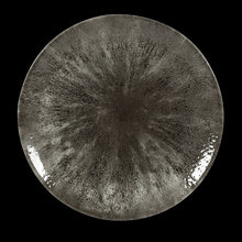 Load image into Gallery viewer, Churchill Stone Quartz Black Evolve Coupe Plate
