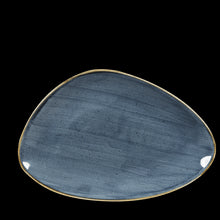 Load image into Gallery viewer, Churchill Stonecast Blueberry Triangle Chefs Plate
