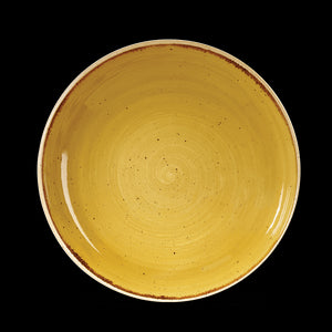 Churchill Stonecast Mustard Coupe Bowl 24.8cm/113.6cl (12)