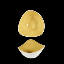 Load image into Gallery viewer, Churchill Stonecast Mustard Lotus Bowl 15.3cm (12)
