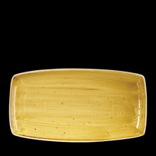 Load image into Gallery viewer, Churchill Stonecast Mustard Oblong Plate
