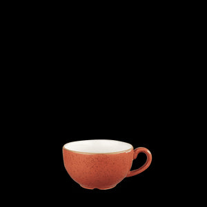 Churchill Stonecast Orange Cappuccino Cup
