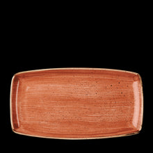 Load image into Gallery viewer, Churchill Stonecast Orange Oblong Plate
