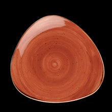 Load image into Gallery viewer, Churchill Stonecast Orange Triangle Plate
