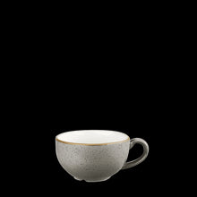 Load image into Gallery viewer, Churchill Stonecast Peppercorn Grey Cappuccino Cup
