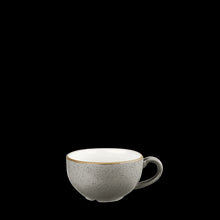 Load image into Gallery viewer, Churchill Stonecast Peppercorn Grey Cappuccino Cup
