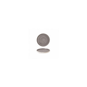 Churchill Stonecast Peppercorn Grey Chefs' Walled Plate 15.7cm (6)
