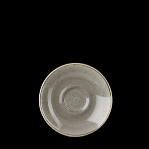 Churchill Stonecast Peppercorn Grey Espresso Saucer 11.8cm (12)