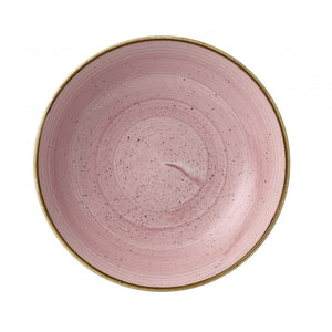 Churchill Stonecast Petal Pink Coupe Bowl 24.8cm (12)
