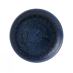 Churchill Stonecast Plume Ultramarine Coupe Plate