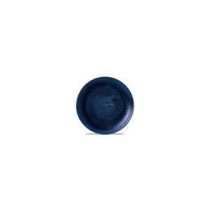 Churchill Stonecast Plume Ultramarine Coupe Plate