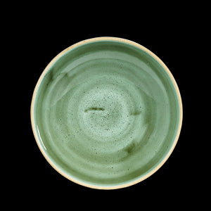 Churchill Stonecast Samphire Green Coupe Bowl 18.2cm (12)