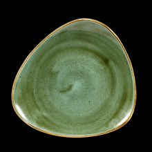 Load image into Gallery viewer, Churchill Stonecast Samphire Green Lotus Plate
