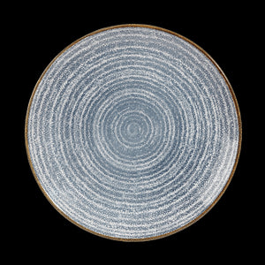 Churchill Studio Prints Slate Blue Coupe Plate
