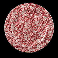 Load image into Gallery viewer, Churchill Victorian Calico Cranberry Plate 30.5cm
