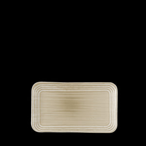 Dudson Harvest Norse Linen Organic Rectangular Plate 10.6x6.3" (12)