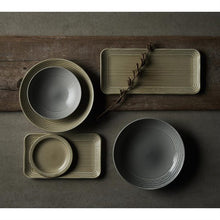 Load image into Gallery viewer, Dudson Harvest Norse Linen Organic Rectangular Plate 10.6x6.3&quot; (12)
