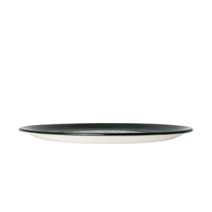 Steelite Vesuvius Burnt Emerald Plate Coupe