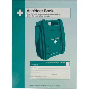 Safety First Aid Accident Book