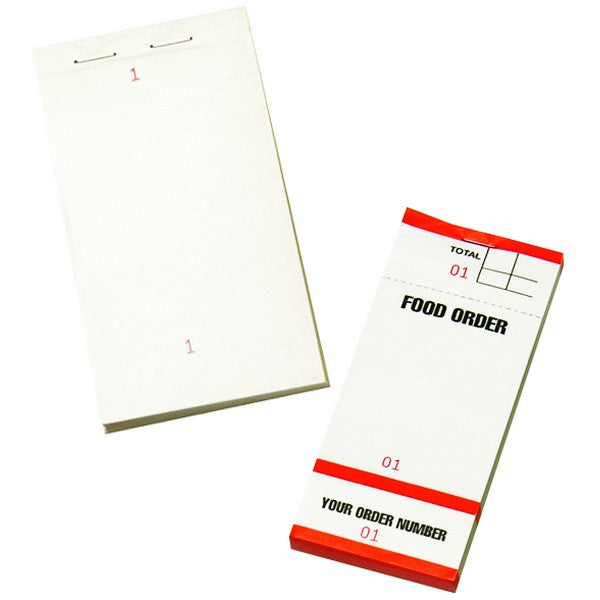 Single copy restaurant checkpad | Foremost Products, Glasgow