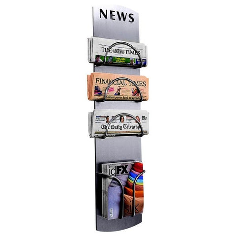 Wall-Mounted Newspaper Holder
